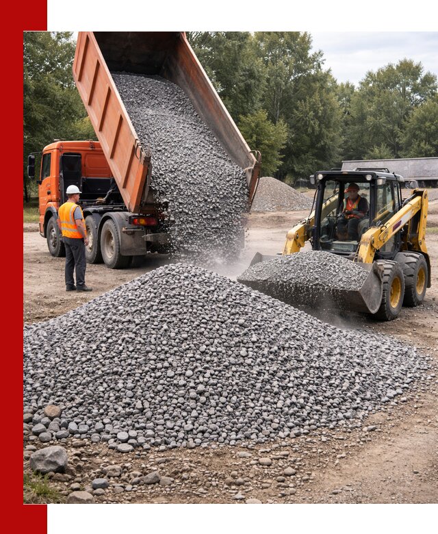 Купить гранитный щебень фракции 5–10 в Снежинске с доставкой