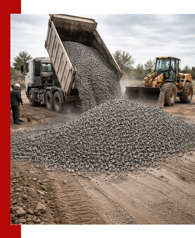 Гранитный щебень фракция 10-20 с доставкой в Снежинске