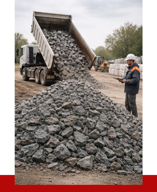 Гранитный щебень фракция 100-200 в Снежинске от 4365 р. ПРОНЕРУДСнж