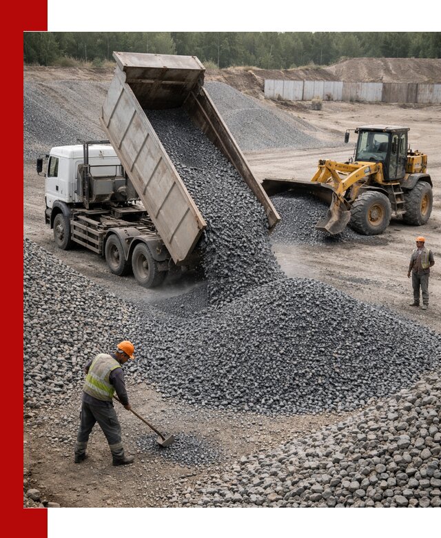 Щебень габбро-диабаз фр. 5-20 с доставкой в Снежинске