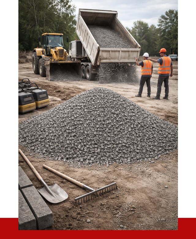 Гравийный щебень купить в Снежинске от 2286 р. ПРОНЕРУДСнж
