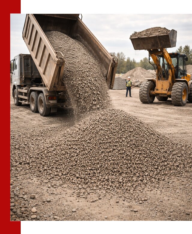 Гравийный щебень фракция 3–10 с доставкой в Снежинске
