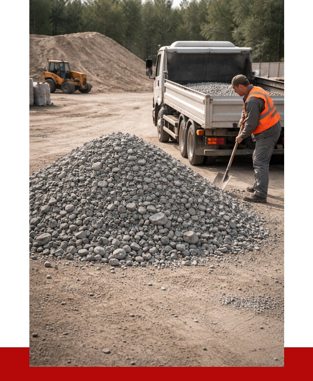 Гравийный щебень фракция 5-10 в Снежинске от 2286 р. | ПРОНЕРУДСнж