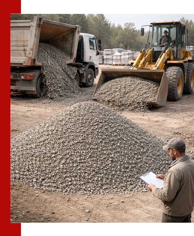 Гравийный щебень фракция 5–10 с доставкой в Снежинске