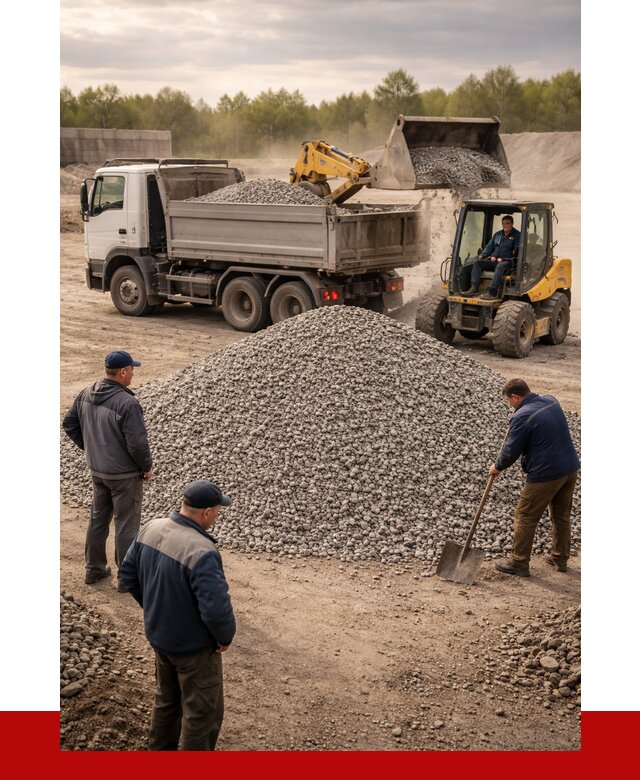Гравийный щебень фракция 5-20 в Снежинске от 2494 р. ПРОНЕРУДСнж