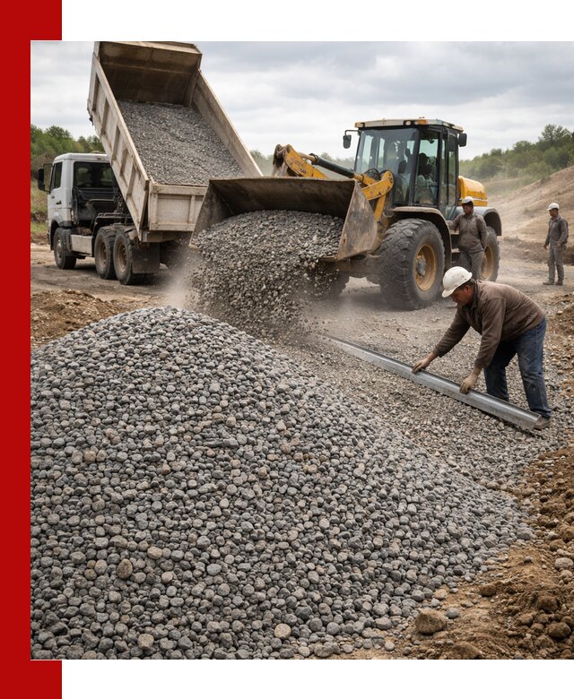 Гравийный щебень фракция 5-20 с доставкой в Снежинске