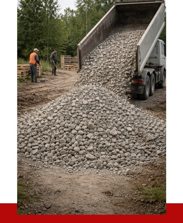 гравийный щебень фракция 70-120 в Снежинске от 2546 р. ПРОНЕРУДСнж