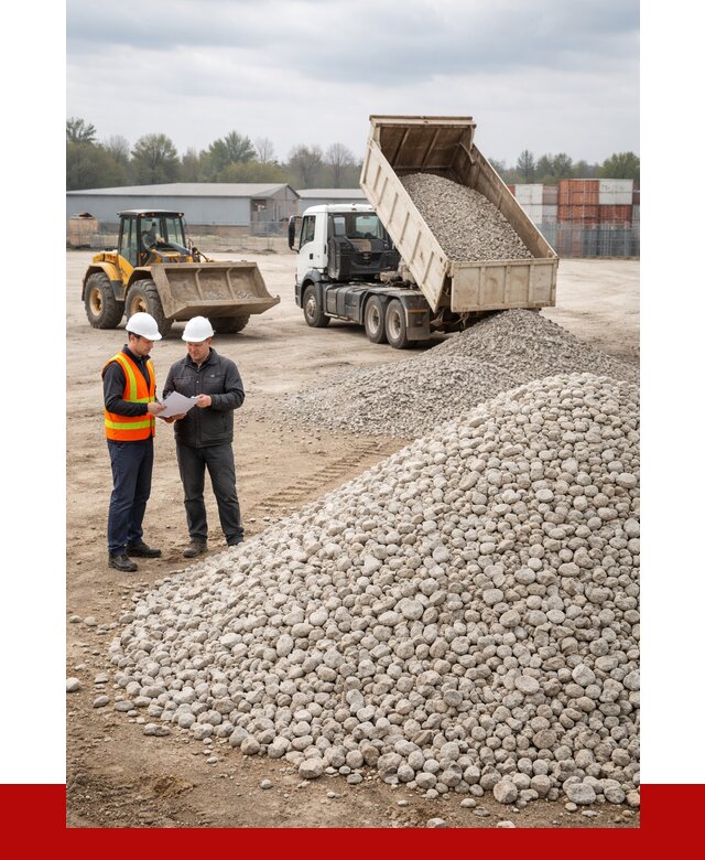 Известняковый щебень в Снежинске от 1455 р. доставка | ПРОНЕРУДСнж