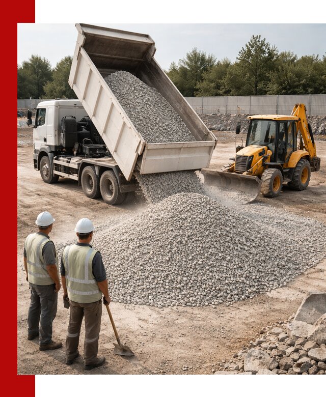 Купить известняковый щебень фракции 5–10 мм с доставкой в Снежинске