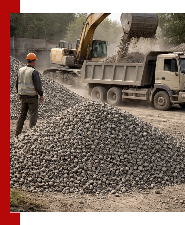Шлаковый щебень фракция 5-20 с доставкой в Снежинске