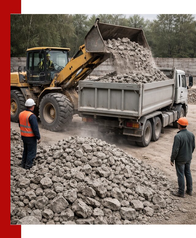 Вторичный щебень фракция 70–150 в Снежинске с доставкой