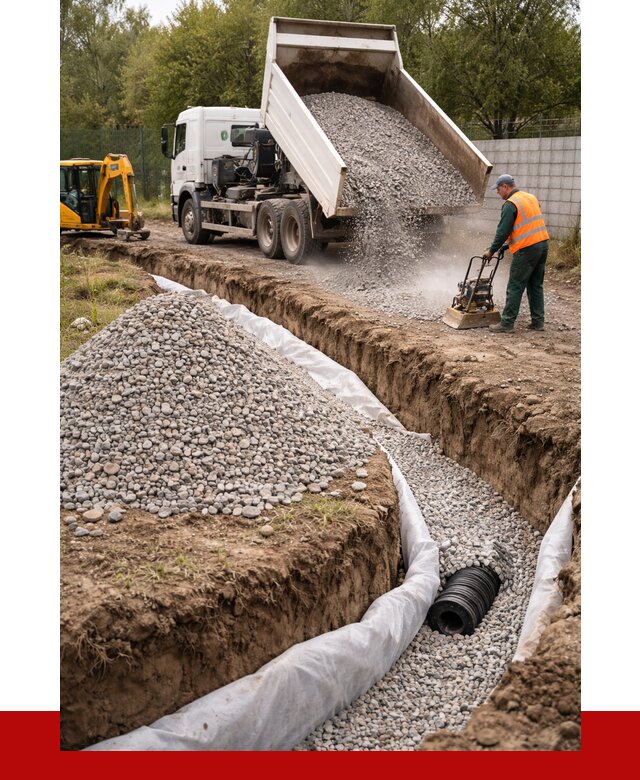 Щебень для дренажа в Снежинске от 1923 р., ПРОНЕРУДСнж доставка