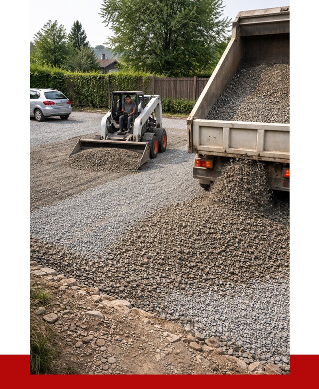 Щебень для парковки в Снежинске с доставкой от 1247 р.| ПРОНЕРУДСнж