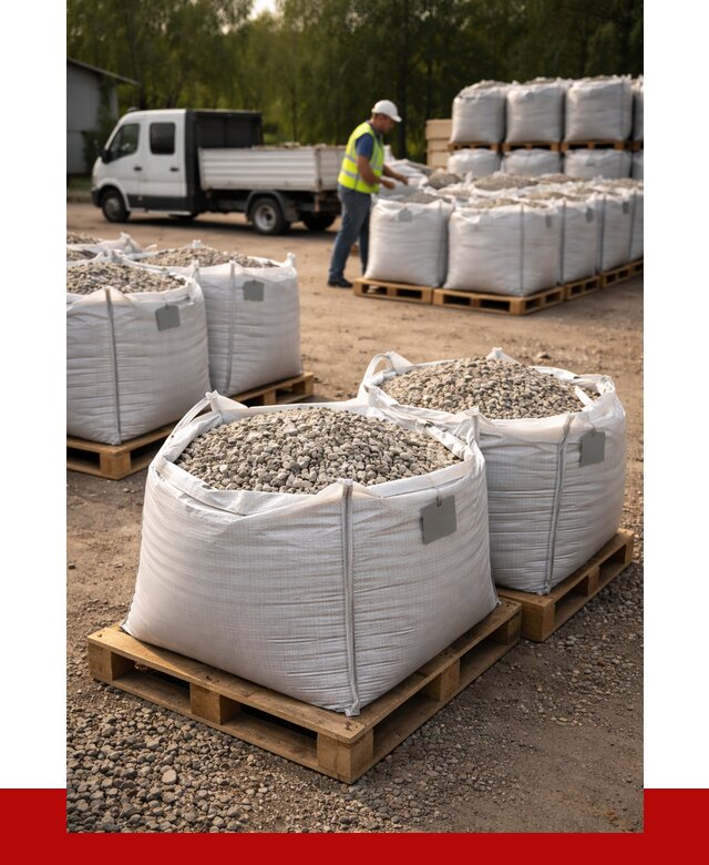 Щебень в мешках с доставкой в Снежинске от 4365 р. | ПРОНЕРУДСнж