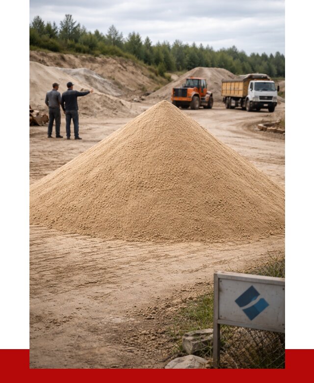 Карьерный песок навалом в Снежинске от 1871 р. | ПРОНЕРУДСнж