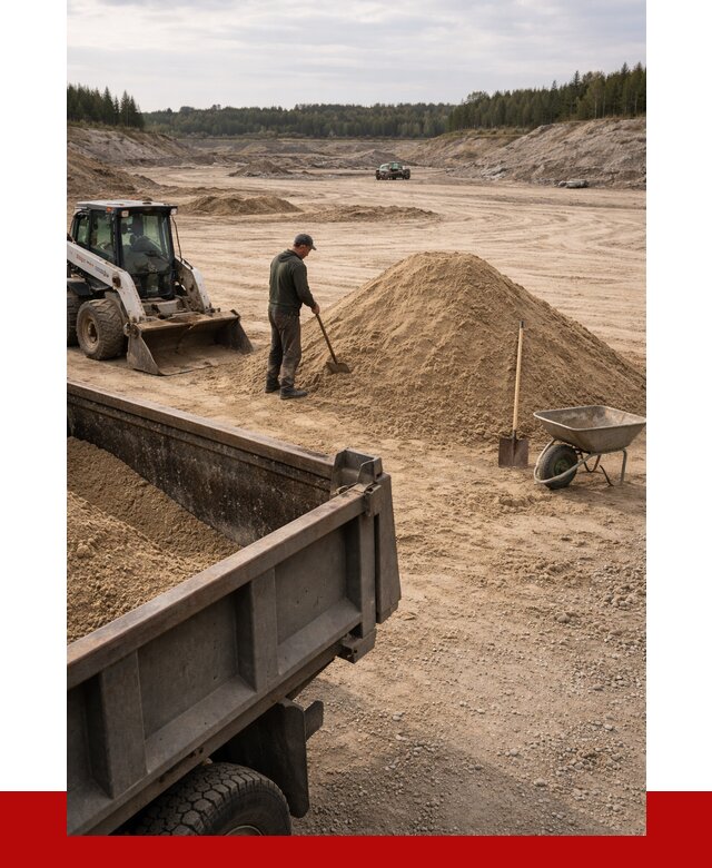 Карьерный песок среднезернистый в Снежинске, от 2286 р. ПРОНЕРУДСнж