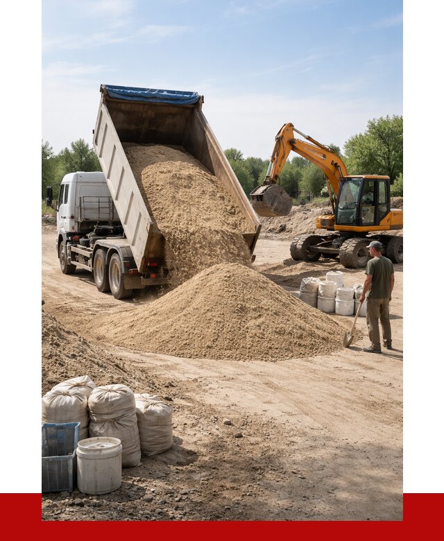 Купить речной песок в Снежинске от 1247 р. за куб | ПРОНЕРУДСнж