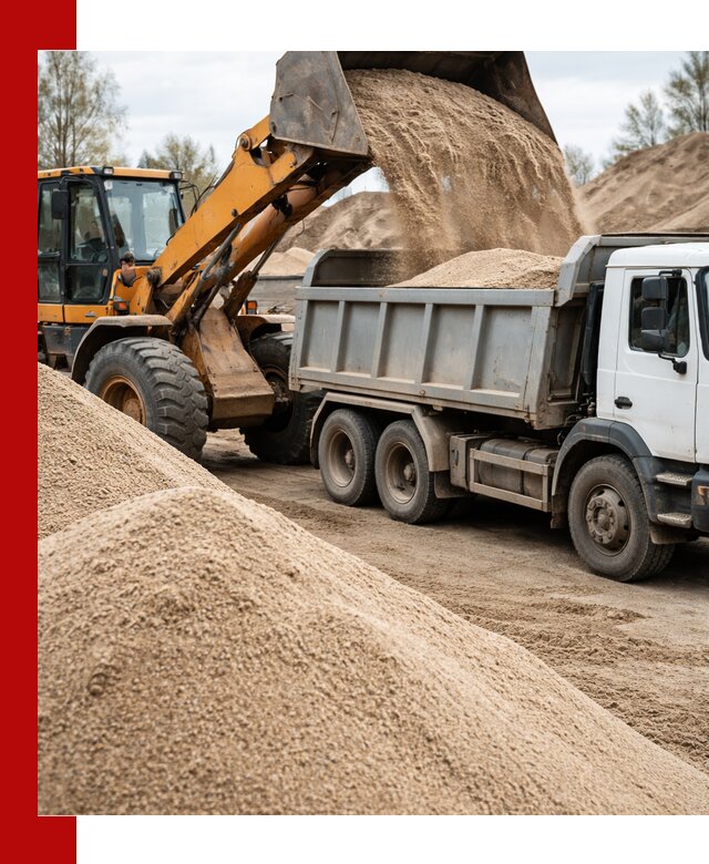 Доставка сеяного песка в Снежинске оптом и в розницу
