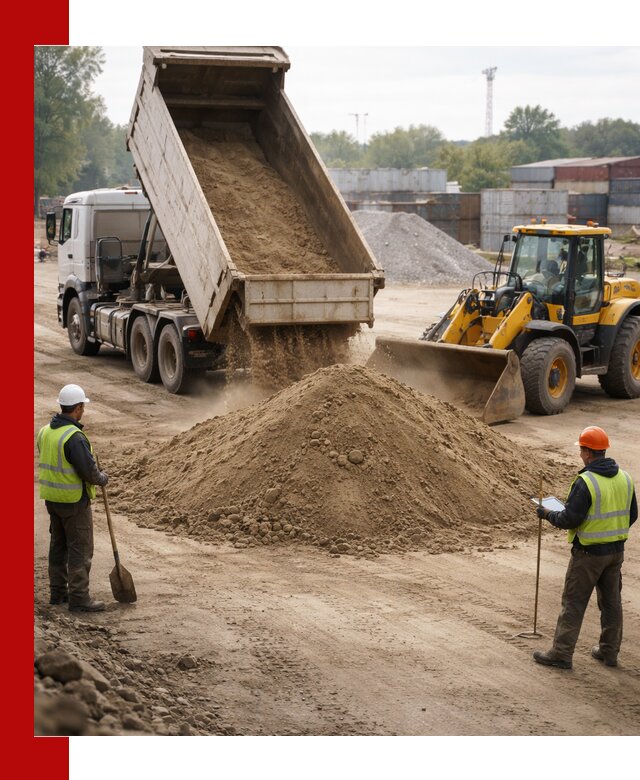 Доставка и продажа пескогрунта оптом и в розницу в Снежинске