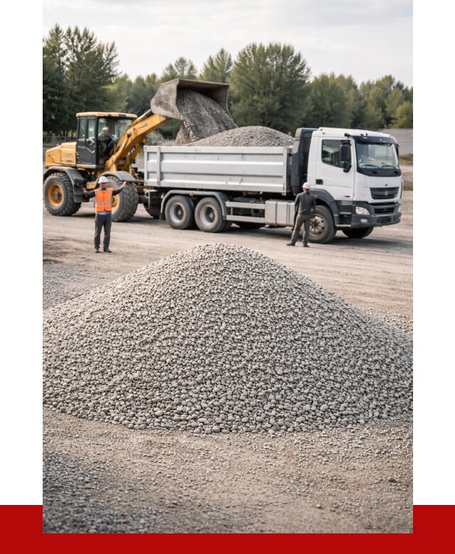 Купить мытый гравий в Снежинске от 3637 р, доставка ПРОНЕРУДСнж