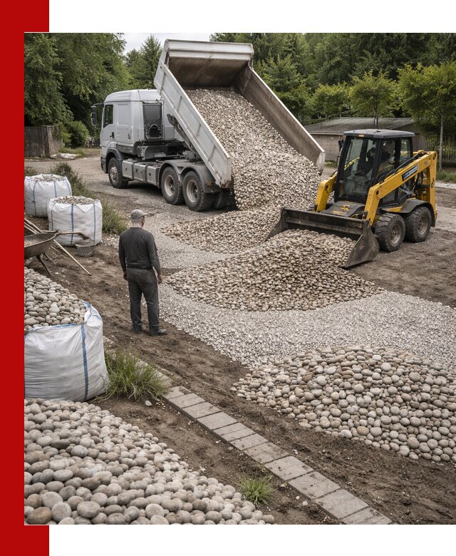 Доставка морской гальки оптом и в розницу в Снежинске