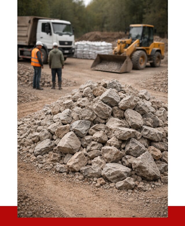 Купить бутовый камень с доставкой в Снежинске от 2390 р. | ПРОНЕРУДСнж
