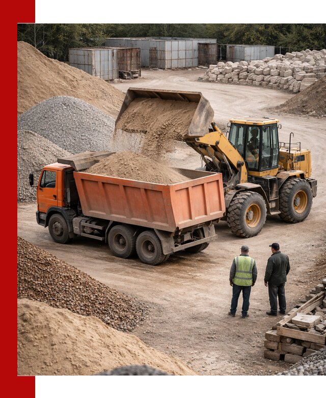 Доставка сыпучих смесей и смесей для стройки в Снежинске