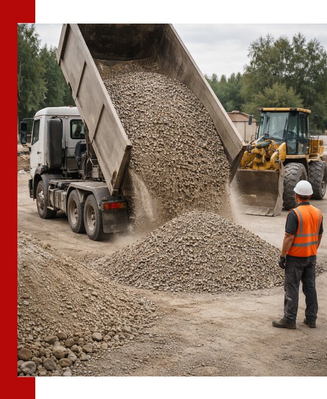 Доставка щпс в Снежинске — щебеночно-песчаная смесь под заборы и дорожки