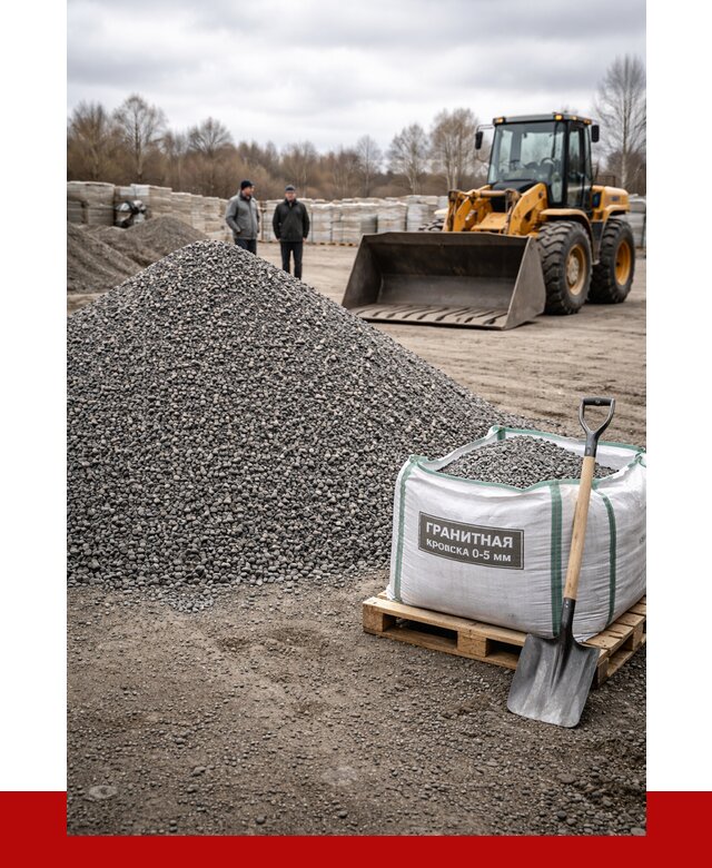 Купить гранитную крошку в Снежинске от 4988 р. с доставкой | ПРОНЕРУДСнж