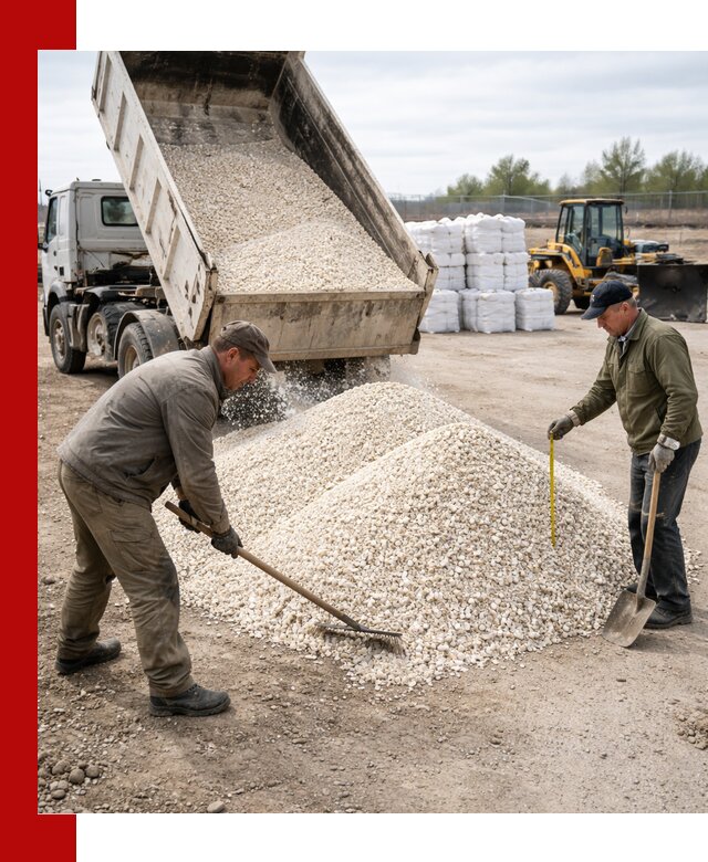 Мраморная крошка с доставкой и разгрузкой в Снежинске