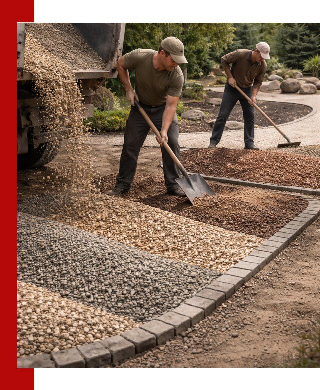 Декоративная крошка для ландшафта в Снежинске — продажа и доставка