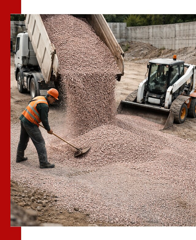 Крошка розовый гранит с доставкой в Снежинске от производителя