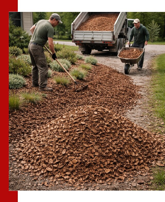 Крошка для мульчирования с доставкой в Снежинске