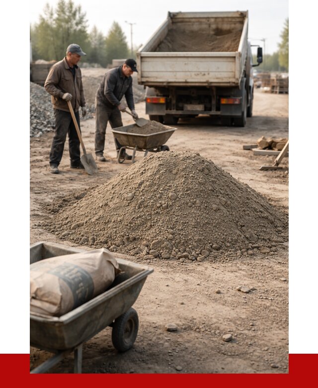 Цементно-песчаная смесь М150 в Снежинске от 4884 р. | ПРОНЕРУДСнж