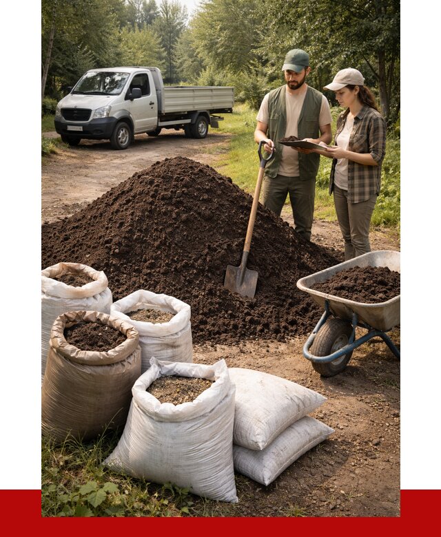 Купить грунт с доставкой в Снежинске от 4676 р. за м3 | ПРОНЕРУДСнж