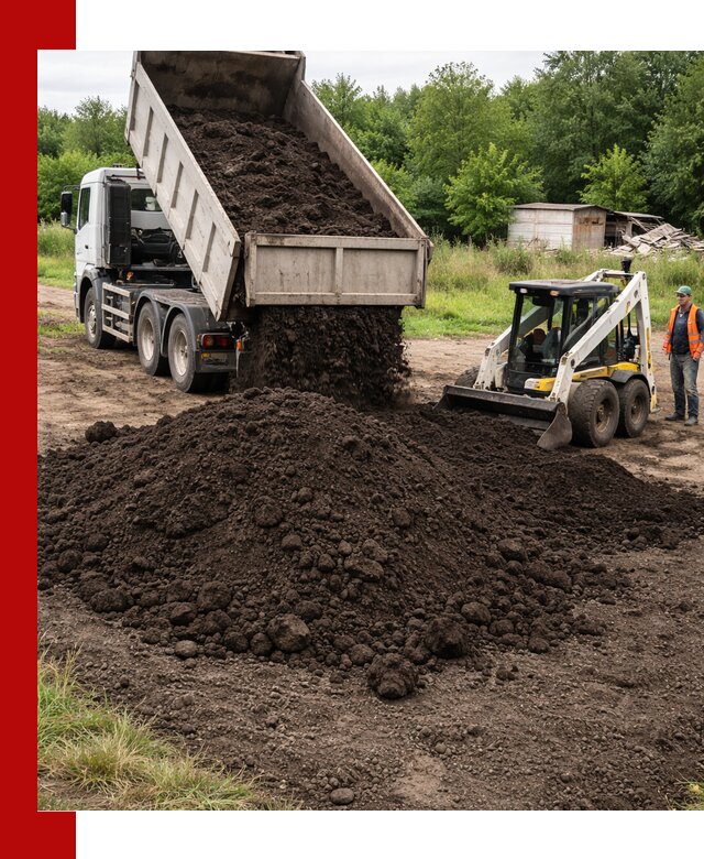 Поставка плодородной земли с доставкой самосвалом в Снежинске