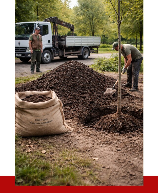 Грунт для посадки деревьев в Снежинске от 1247 р. | ПРОНЕРУДСнж