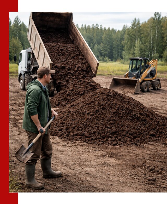 Купить верховой торф с доставкой в Снежинске для садоводства и растений