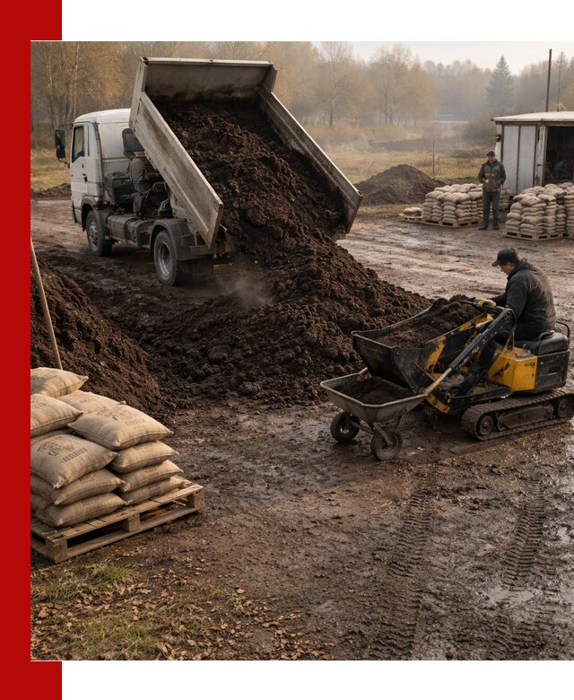 Кислый торф в доставке по выгодным ценам в Снежинске