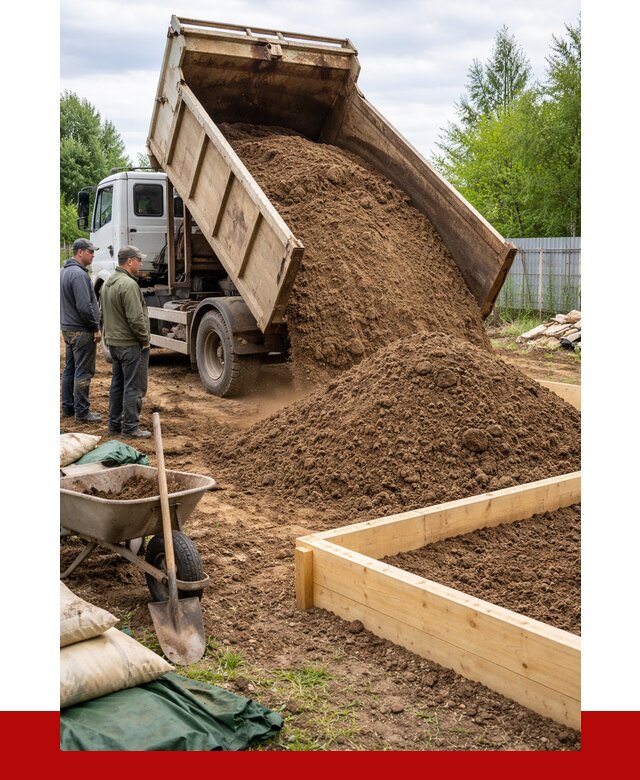 Торфо песчаная смесь в Снежинске с доставкой от 1923 р. | ПРОНЕРУДСнж