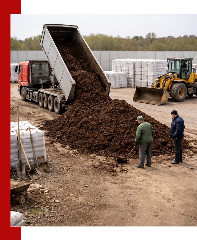 Доставка торфяных смесей оптом и в розницу в Снежинске