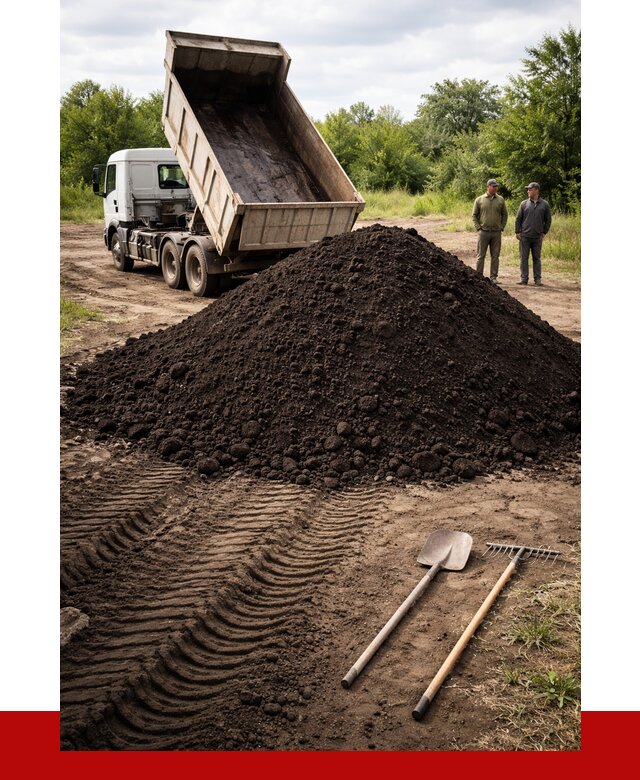 Купить чернозем навалом в Снежинске от 1247 р. за куб | ПРОНЕРУДСнж