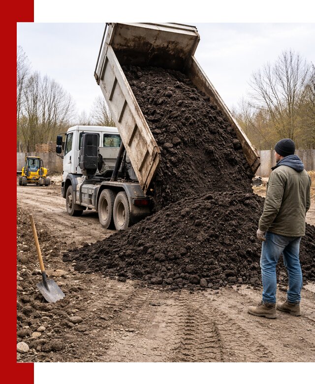 Доставка чернозема навалом в Снежинске быстро и выгодно