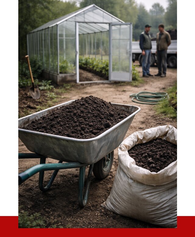 Чернозем для теплицы в Снежинске с доставкой от 1559 р. | ПРОНЕРУДСнж