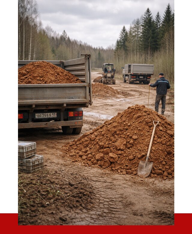 Глина и суглинки в Снежинске от 4676 р. за куб | ПРОНЕРУДСнж