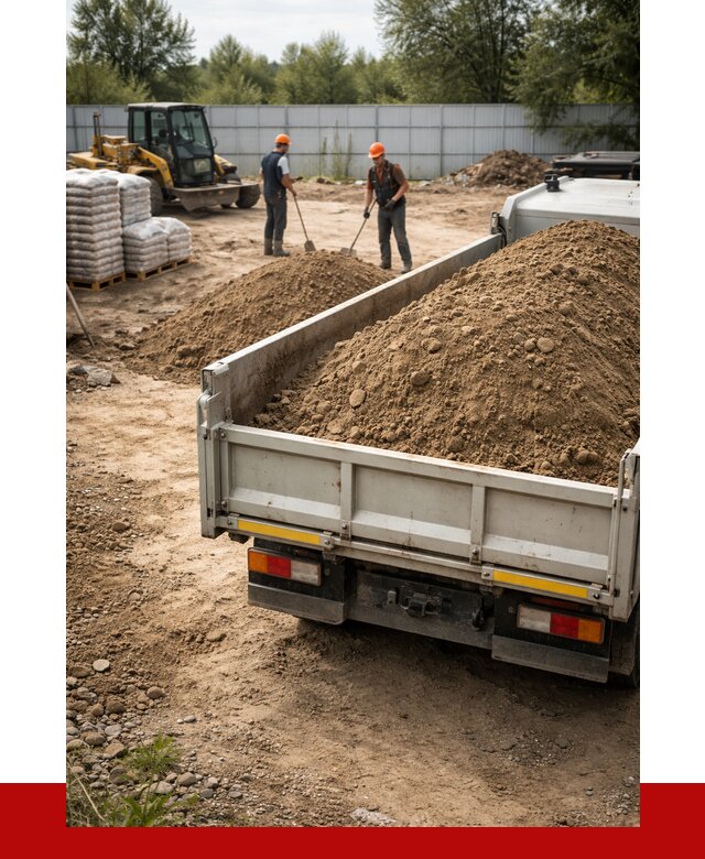 Супесь с доставкой в Снежинске от 2546 р. за куб | ПРОНЕРУДСнж