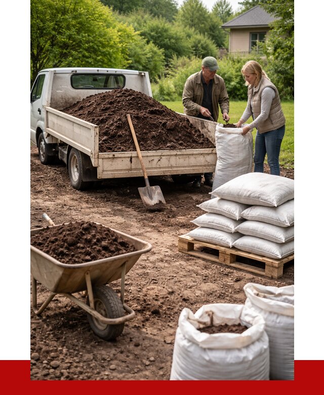 Перегной в мешках с доставкой в Снежинске от 2286 р. | ПРОНЕРУДСнж