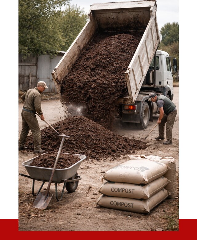 Купить компост в Снежинске от 4365 р. за куб с доставкой | ПРОНЕРУДСнж