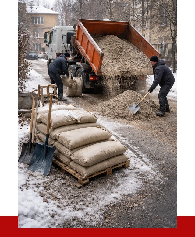 Противогололедные материалы оптом в Снежинске от 4365 р. | ПРОНЕРУДСнж