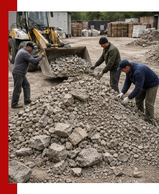 Демонтаж и вывоз бой бетона в Снежинске